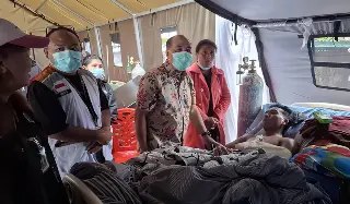 Relawan Gempa Manggarai Tertimpa Pohon Tumbang Saat Antar Bantuan