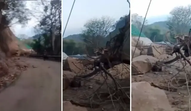 Video Jalan Trans Flores di Wae Lengga Putus Akibat Gempa M7,7