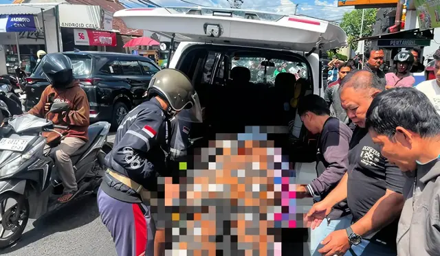 Pria Pasuruan Tewas Mendadak di Trotoar Canggu Diduga Serangan Jantung