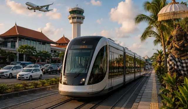 Trem Bandara-Canggu Resmi Digarap, Bisa Angkut 60.000 Orang Sehari Tanpa Kabel Menggantung