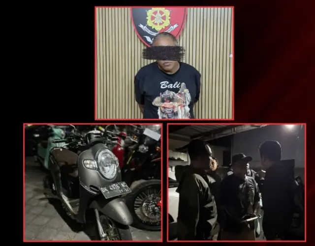 Motor Ditinggal 30 Menit di Pinggir Jalan, Langsung Raib: Begini Cara Resmob Polda Bali Ringkus Pelakunya